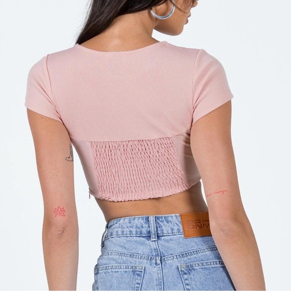 Princess Polly Not Your Baby Corset Pink - Picture 3 of 6